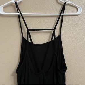 Black maxi dress